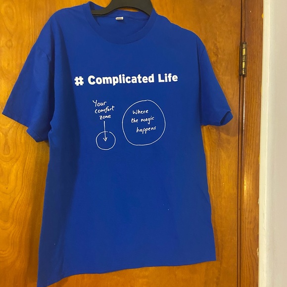 Fruit of the Loom Other - Fruit of the Loom# Complicated Life Tee Shirt